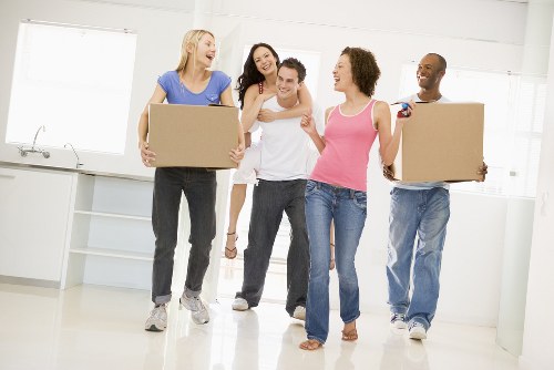 Professional removals in Earlscourt with moving team and van