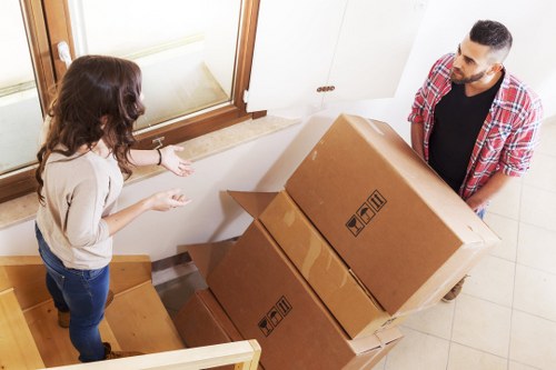 Organized business inventory in Earlscourt self storage